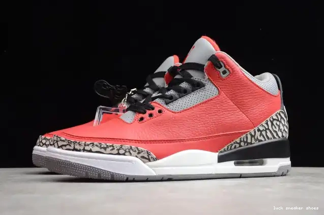 Cheap LUCY Air Red CK5692-600 Cement Jordan 3 0430